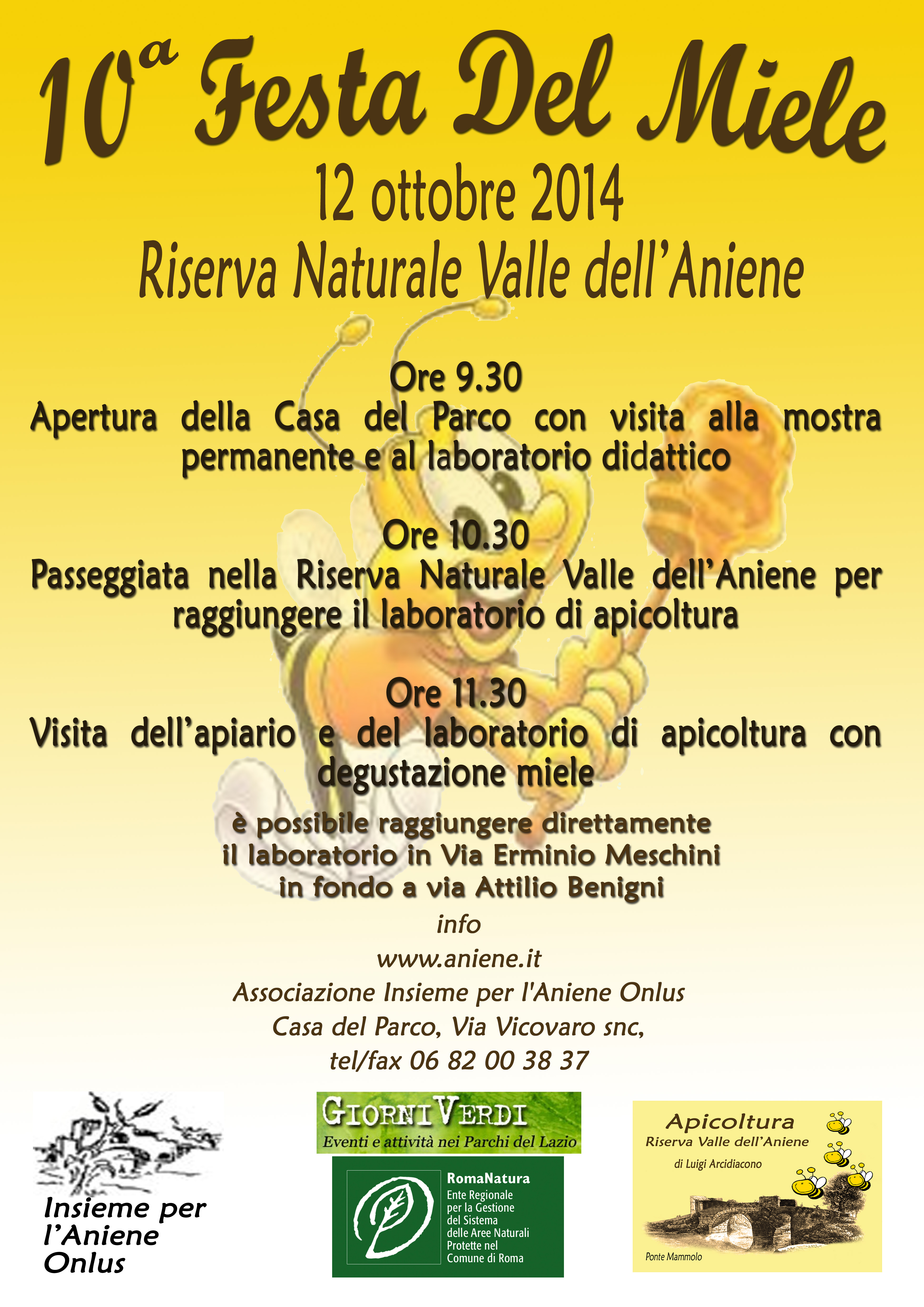 12 OTTOBRE 2014- 10° FESTA DEL MIELE